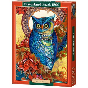 1500 Piece Jigsaw Puzzle, Hoot, David Galchutt, Art Nouveau, Art. Puzzle, Adult Puzzles, Castorland C-151110-2 - 1 of 4