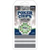 MasterPieces Casino Style 20 Piece 11.5 Gram Poker Chip Set NFL Seattle Seahawks Silver Edition - 2 of 3