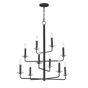 Maxim Lighting Madeira 10 - Light Chandelier in  Anthracite - 1 of 1
