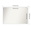 Amanti Art Incline Non-Beveled Wood Framed Bathroom Vanity Wall Mirror - 3 of 4