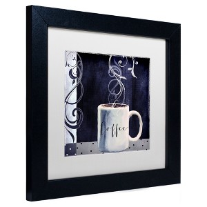 Trademark Fine Art -Color Bakery 'Cafe Blue I' Matted Framed Art - 1 of 4