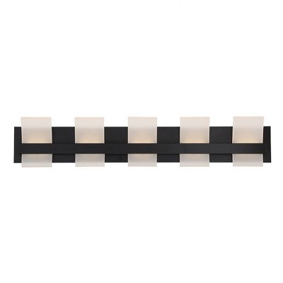 Eurofase Lighting Cambridge 5 - Light Vanity in  Black