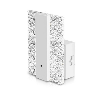 DORESshop Modern LED Night Lights Plug Into Wall-Dimmable with Dusk-to-Dawn Sensor, Decorative for Bedroom and Hallway(2-Pack)