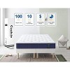 ELJGET Twin XL Mattress, 10 Inch Hybrid Mattress in a Box, Zoned Pressure Relief, Medium Firm Feel, Motion Isolation, Deep Sleep, White - 3 of 4