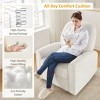 VANOMi 33.46'' Upholstered Swivel Rocker Recliner Chair - 3 of 4