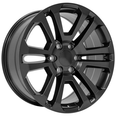 OE Wheels LLC CV99-20090-6550-31B1 Satin Black Wheel Painted (20 x 9. inches /6 x 139 mm, 31 mm Offset)