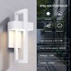 LamQee Modern Outdoor Wall Lights 3000K Integrated LED Outdoor Wall Sconces Lighting - 2 of 4