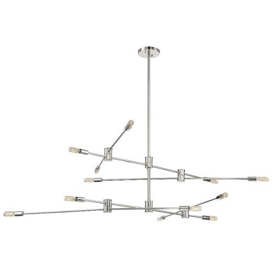 Savoy House Lyrique 12-Light Bronze Brass Two-Tier Chandelier