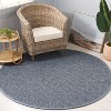 Napa Faux Sisal Herringbone Weave NFS144 UV Resistant, Stain Resistant, Soft Surface, Non-Shedding Indoor/Outdoor Rugs - Safavieh - 2 of 4