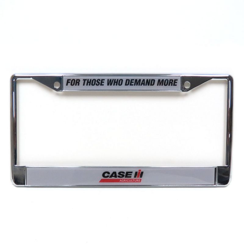 Case IH "For Those Who Demand More" License Plate Holder CA7381, 1 of 2
