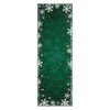 Christmas Snowflake Area Rug, Indoor Floor Carpet Washable with Non Slip Backing, Low Pile Stain Resistant Floor Mat for Living Room, Nursery - 3 of 4