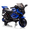 6V Kids Electric Motorcycle with Training Wheels, Realistic Engine Sounds & Music - 2 of 4