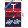 Trends International MLB Minnesota Twins - Champions 23 Framed Wall Poster Prints - 3 of 4