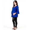 Maternity Bell Sleeve Loose Fit Tunic Top - 24seven Comfort Apparel™ - 2 of 4