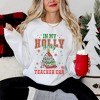 Simply Sage Market Women's Graphic Sweatshirt  Holly Jolly Teacher Era - 2 of 4