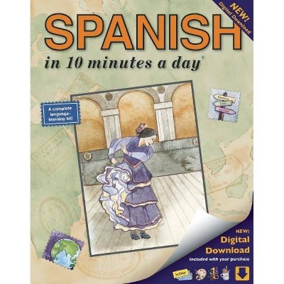 Spanish in 10 Minutes a Day - 7th Edition by  Kristine K Kershul (Paperback)