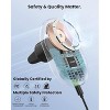 HANPURE Magnetic Wireless Car Charger 18W Compatible with Mag-Safe Car Mount Charger for iPhone 14/13/12 Series Black - 4 of 4
