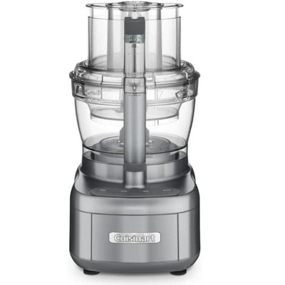 Refurbished: Cuisinart FP-2GMFR Elemental 11Cup Food Processor Gunmetal – Manufacturer Refurbished