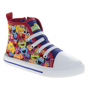 Sesame Street Kids All Your Friends Hi-Top Sneakers (Toddler/Little Kids) - 1 of 4