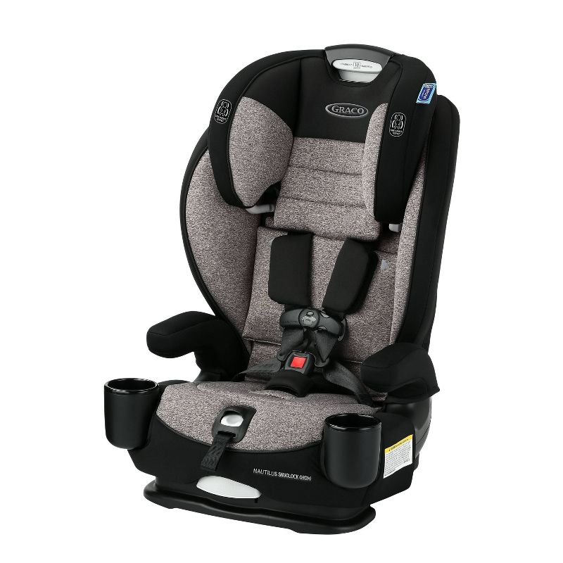 Graco Nautilus SnugLock Grow 3-in-1 Harness Booster Car Seat &#8211; Henry, 1 of 6