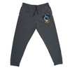 Harry Potter Ravenclaw Crest Unisex Jogger Sweatpants with Pockets for Men and Women Charcoal - 4 of 4