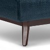 Owen - Coffee Table Storage Ottoman - Distressed Dark Blue - 3 of 4