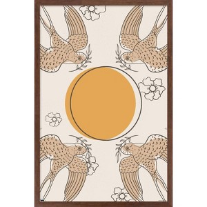Trends International Birds Fly To The Sun Framed Wall Poster Prints - 1 of 4