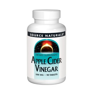 Apple Cider Vinegar 500mg by Source Naturals, Inc.  -  90 Tablet - 1 of 3