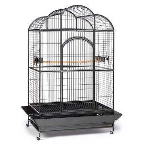 Prevue Pet Products Wrought Iron Silverado Macaw Dometop Bird Cage, Silver - 1 of 1