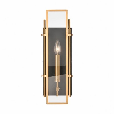 Elk Home Mechanist 1 - Light Wall Light in  Matte Black