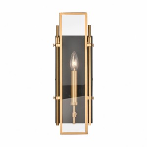 Elk Home Mechanist 1 - Light Wall Light in  Matte Black - 1 of 3