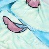Disney Lilo And Stitch Slumber Bag Silk Touch Zip Up Throw with Built-in Pillow Travel Nap Mat Blue - 2 of 4
