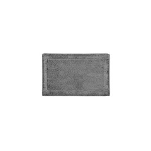 Gracie Mills Forrest 3000 GSM Solid Heavyweight Reversible Cotton Tufted Bath Rug - 1 of 4