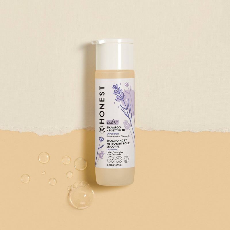 The Honest Company Calm Shampoo + Body Wash - Lavender - 10 fl oz, 3 of 13