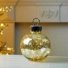 LED Mercury Glass Ornament 13"H - 2 of 4