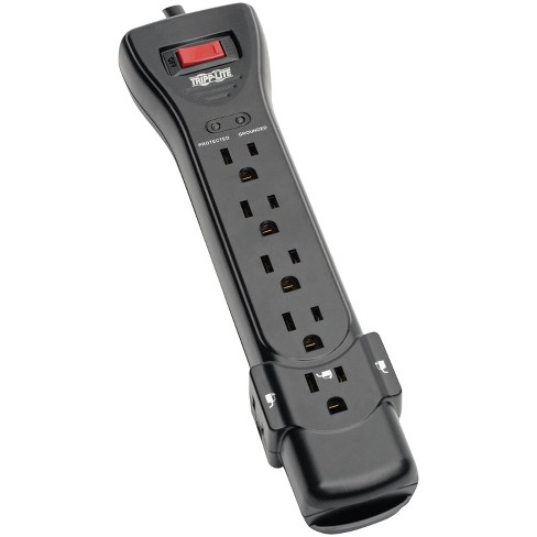 Tripp Lite Protect It!® 2,160-Joules Surge Protector, 7 Outlets, 25-Ft. Cord, SUPER725B in Black - image 1 of 4