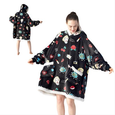 Bedsure | Marilyn Monroe-themed Wearable Blanket for Cozy and Warm