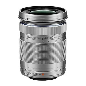 OM SYSTEM M.Zuiko Digital ED 40 to 150mm F4 to 5.6 R Telephoto Zoom Silver Lens - 1 of 2