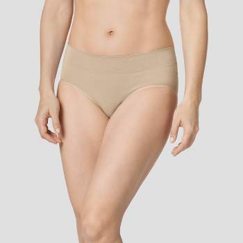 Buy WOWENY Laser Cut Hipster Underwear Panties for Women Elastic Mid Waist  Seamless Hipster Underpants for Party Yoga 3Pack (Beige, X-Large) at