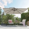 GRANDPATIO 9'10" Square Cantilever Sunbrella Umbrella - 3 of 4