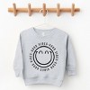 The Juniper Shop SmileyWorld Good Vibes Outline Toddler Sweatshirt - 2 of 4