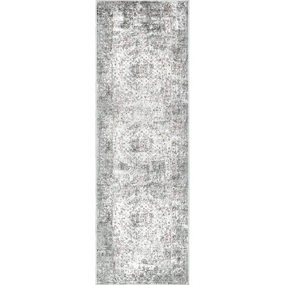 Nuloom Lola Distressed Medallion Indoor Area Rug