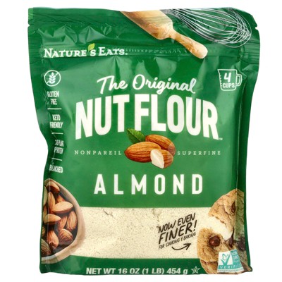 Nature's Eats The Original Nut Flour™, Almond, 16 oz (454 g)
