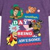 Girls' - Disney - Another Day Of Being Awesome Fitted Short Sleeve Graphic T-Shirt - 2 of 4