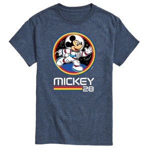 Men's - Disney - Mickey 28 Space Badge Short Sleeve Graphic T-Shirt - 1 of 4