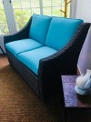 Belvedere Wicker Patio Loveseat - Threshold : Target