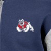 NCAA Fresno State Bulldogs Boys' Buffalo Checkered Fleece T-Shirt - 3 of 3