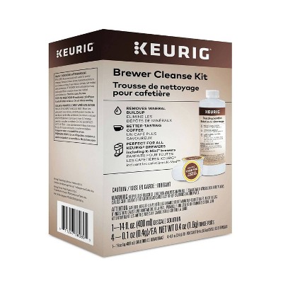 Keurig 3-Month Brewer Maintenance Kit Includes Descaling Solution, Water  Filter Cartridges & Rinse Pods, Compatible Classic/1.0 & 2.0 K-Cup Coffee