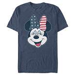 Men's Mickey & Friends Minnie American Bow T-Shirt