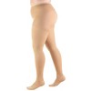 Truform 20-30 mmHg Compression Pantyhose, Plus Size Women's Support Tights Hosiery - 3 of 4